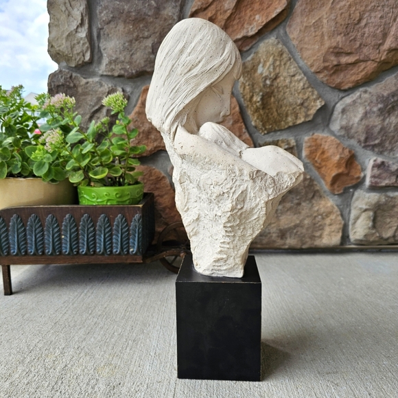 1984 David Fisher Austin Productions, First Moments Sculpture Mother Child 17” - Picture 12 of 16